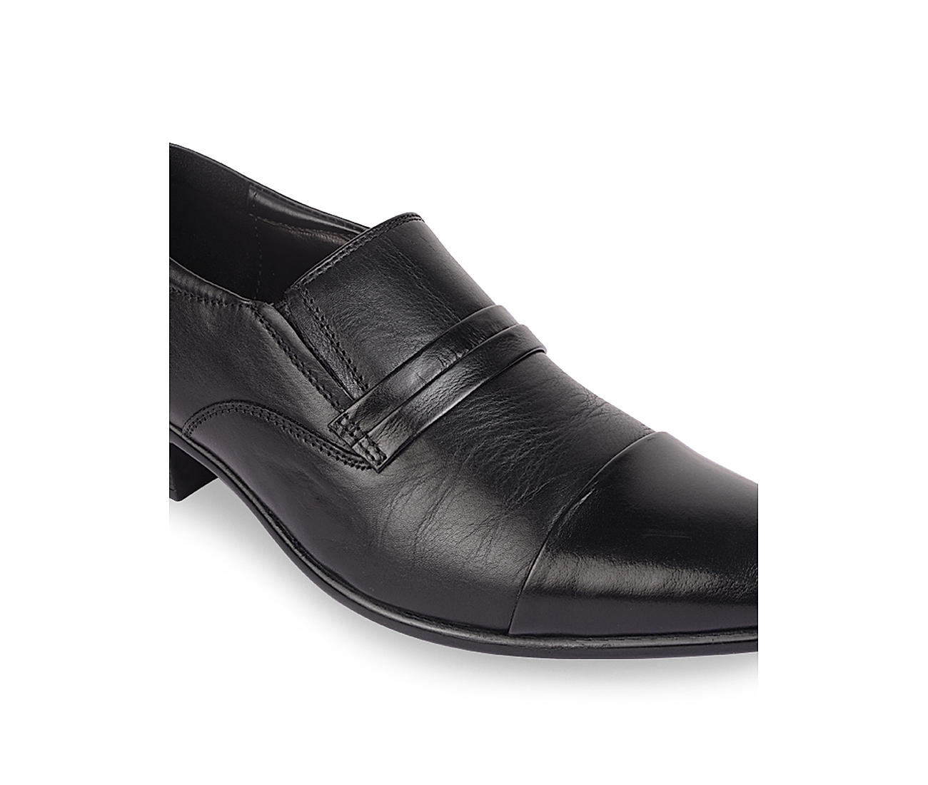 Buy Men Brown Leather Formal Shoes Online - 718935 | Louis Philippe