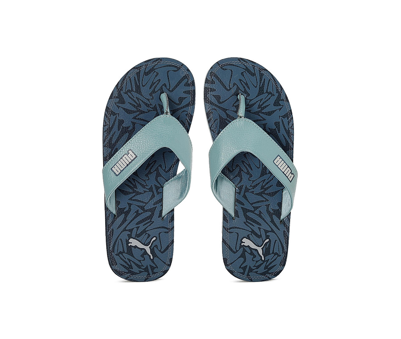 Buy Puma Blue Ketava Graphic V3 Flip Flops for Men Online at Regal