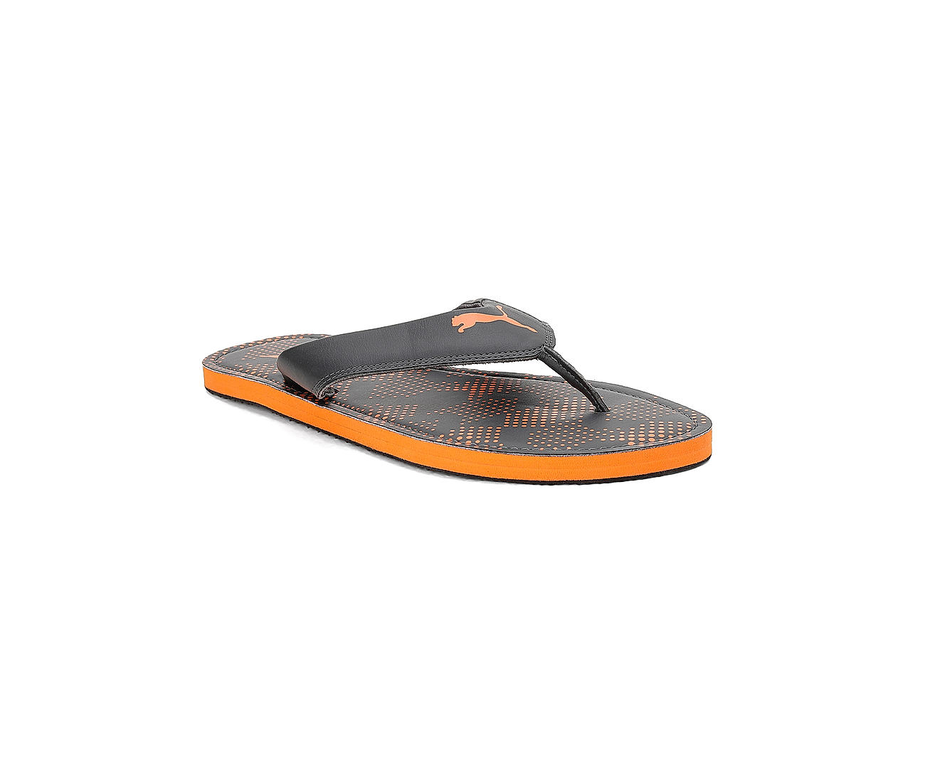 Puma slides mens store orange