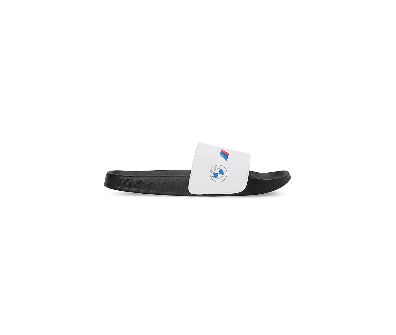 PUMA UNISEX WHITE BMW MMS LOGO LEADCAT 2.0 FLIP FLOPS