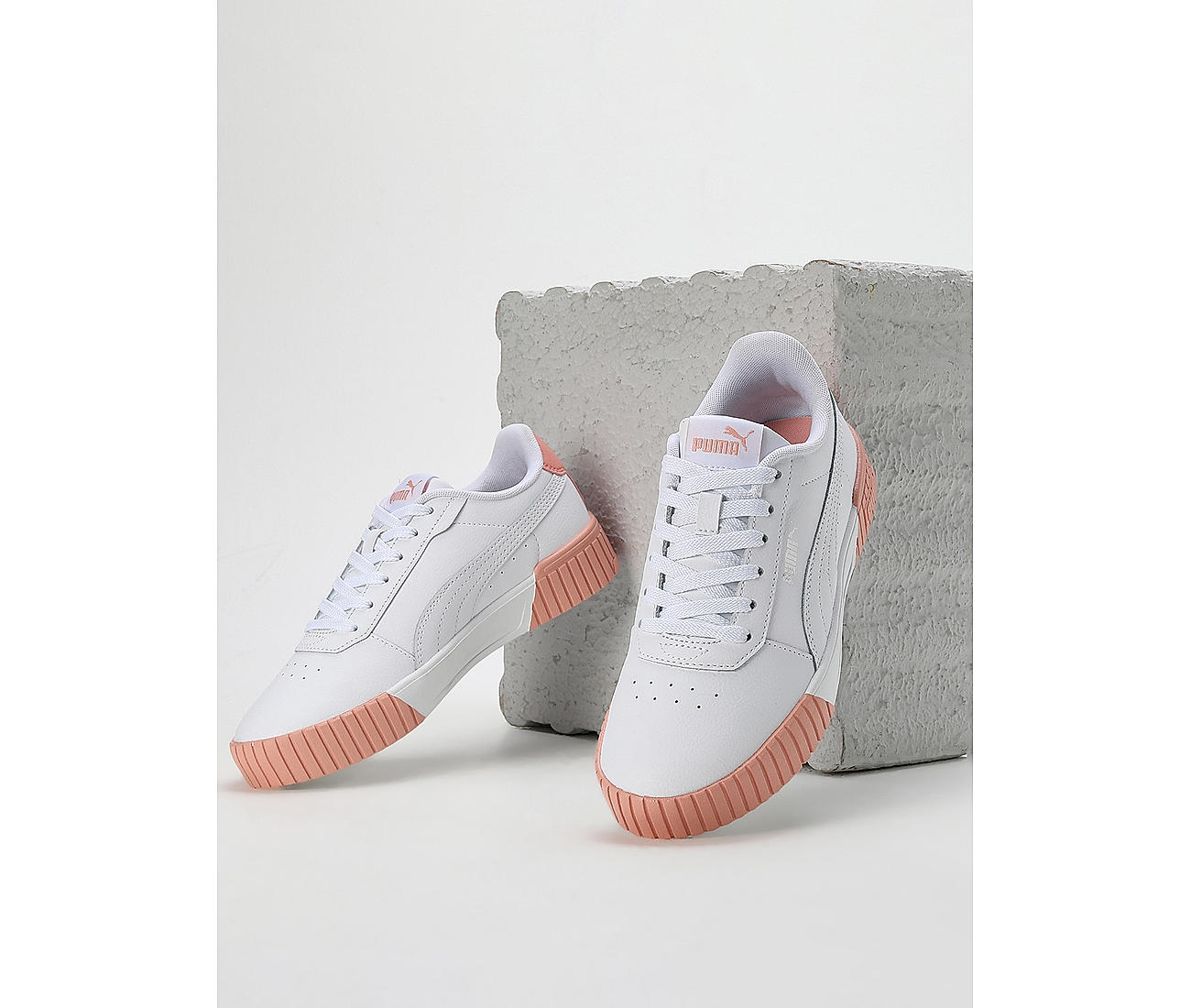 Orange and sales grey pumas