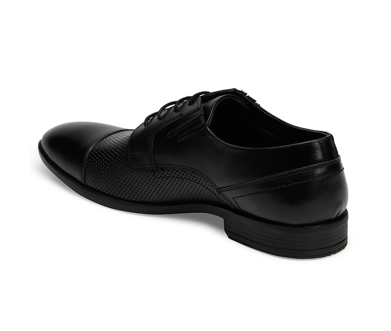 Black formal 2024 shoes with laces