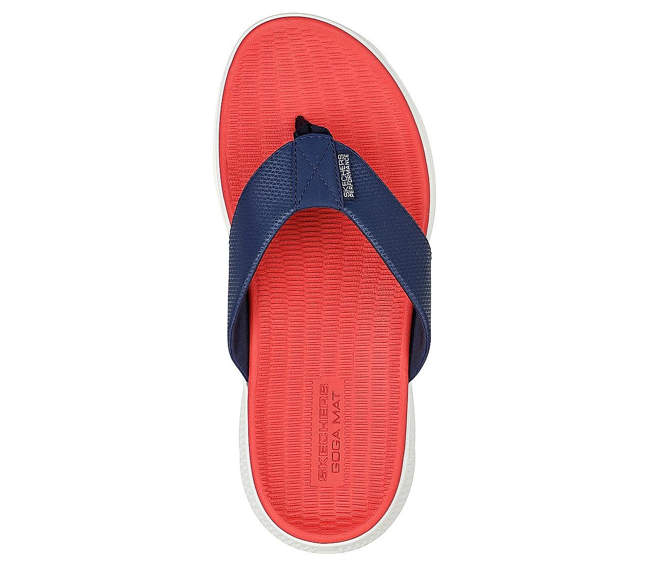 Skechers goga mat flip flops mens sale