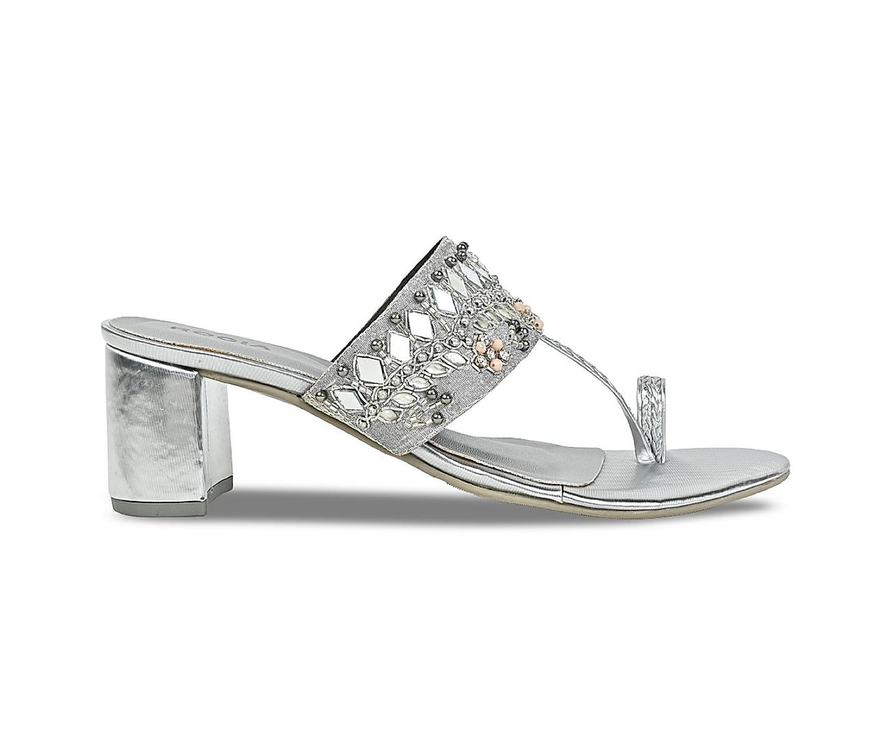 Diamante Block Sandals – Sempre Di Shoes