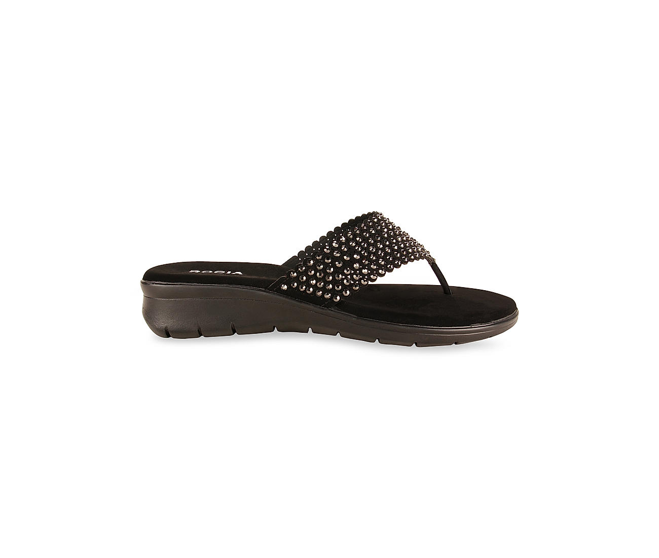Buy Rocia Black Women Comfort Embellished Flats Online at Regal Shoes