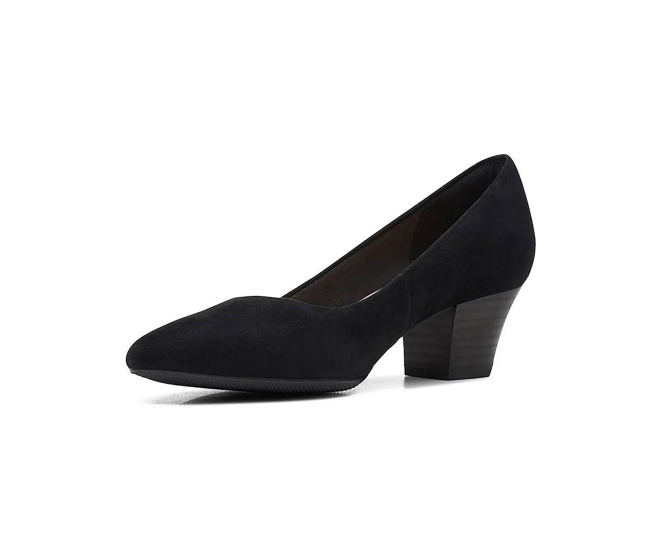 Clarks 2025 pumps suede