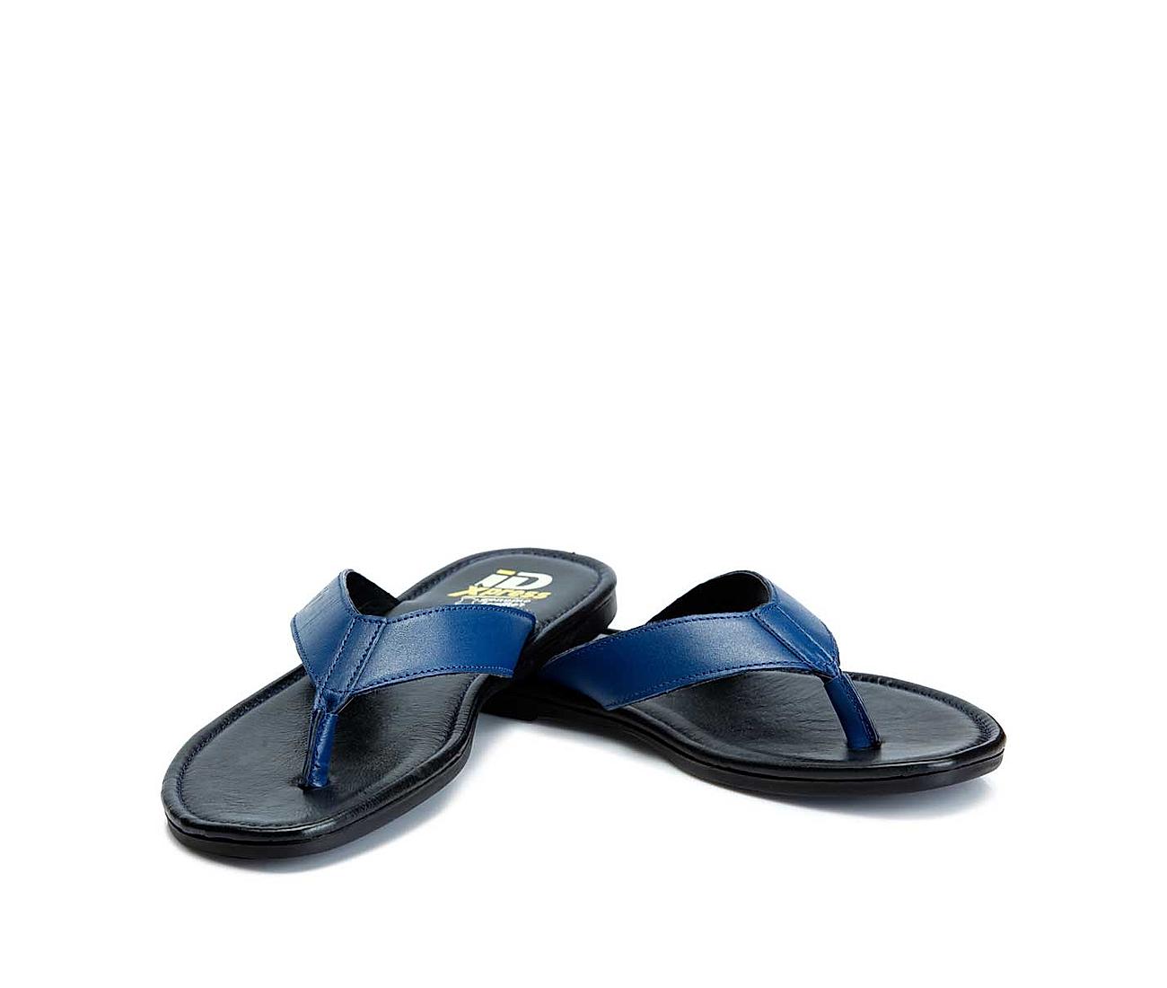 Sandals Men Beach Casual Flip Flop Sandal Pvc Dark Blue 44 - Walmart.com