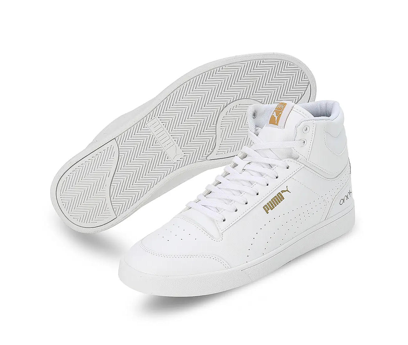 Buy PUMA White Mens Lace Up Sports Shoes | Shoppers Stop
