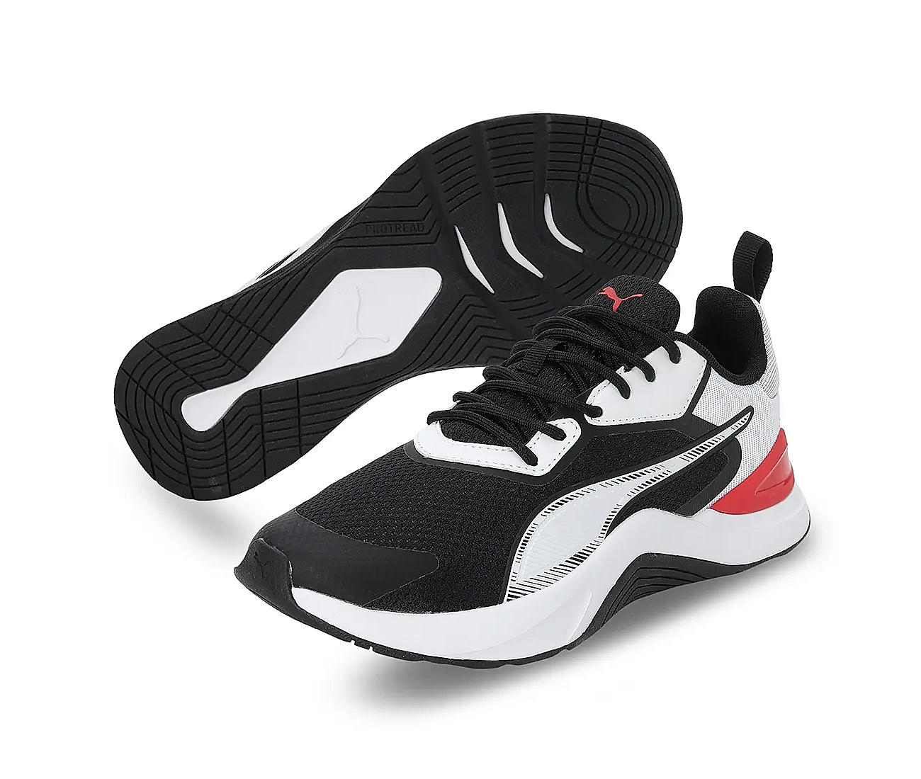 Puma Infusion Women's Training Shoes, Astro Red/Black, 10 Sneakers