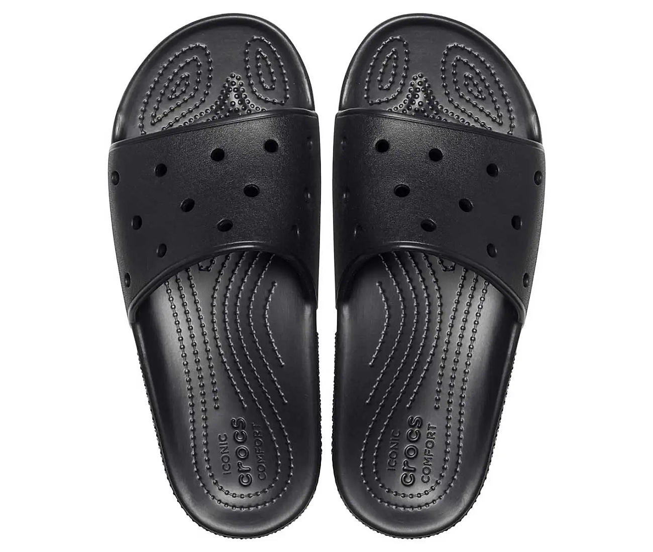 Buy Crocs Black Unisex Classic Slide Sandals Online at Regal Shoes