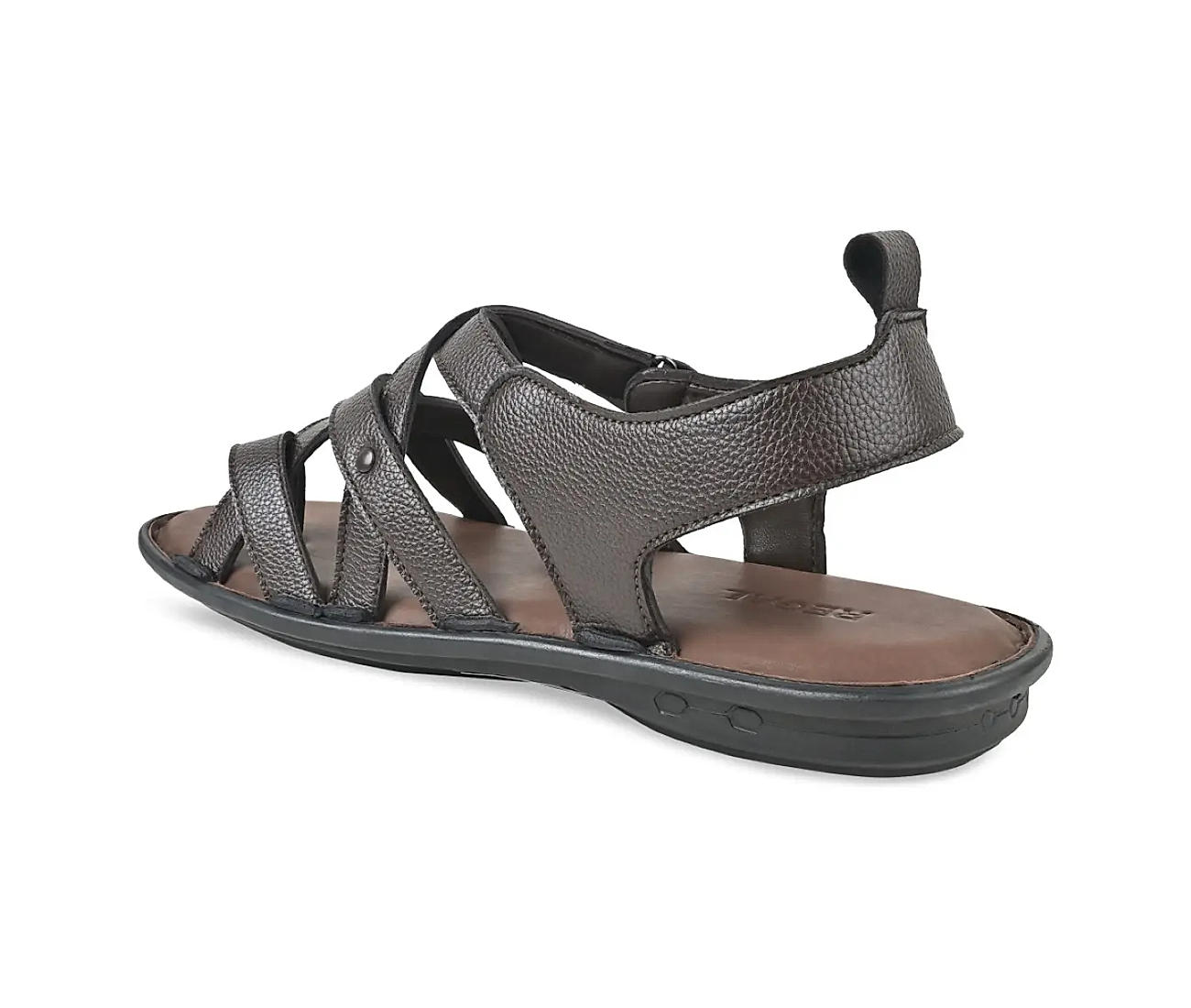 Buy Black Leather Sandals for Men Men's Open Toe Sandals Mens Gladiator  Sandals Slide on Strappy Summer Shoes for Men Greek Men's Sandals Online in  India - Etsy