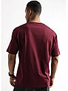 Cordovan Maroon Solid Oversized T-Shirt