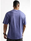 Twilight Purple Solid Oversized T-Shirt