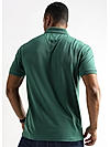 Fir Green Solid Polo T-Shirt