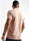 Dusty Pink Solid Polo T-Shirt