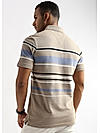 Box Structured Brown Stripes