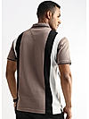 Structured Ginger Black & White Vertical Stripes