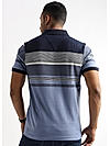 Michael Structured Medieval Blue Stripes