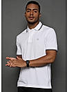 Brilliant White Solid Polo T-Shirt