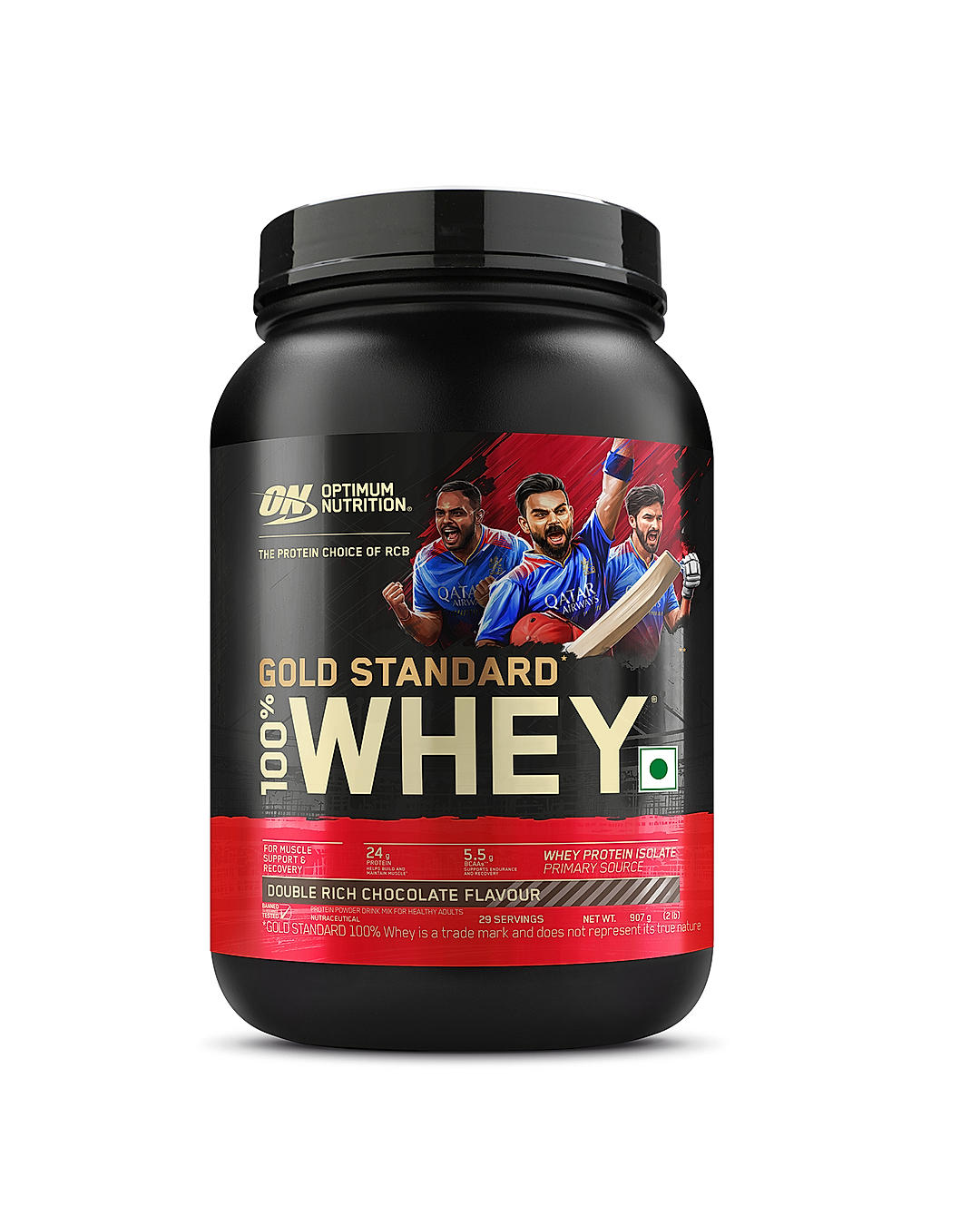 Gold Standard 100% Whey Protein | 907 g (2 lbs) | Double Rich Chocolate