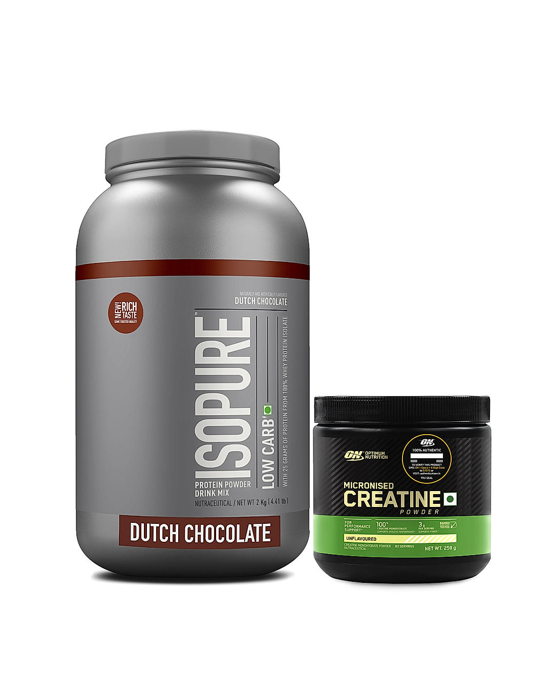 Isopure whey protein isolate | Dutch chocolate - 2 kg | OFFER PACK
