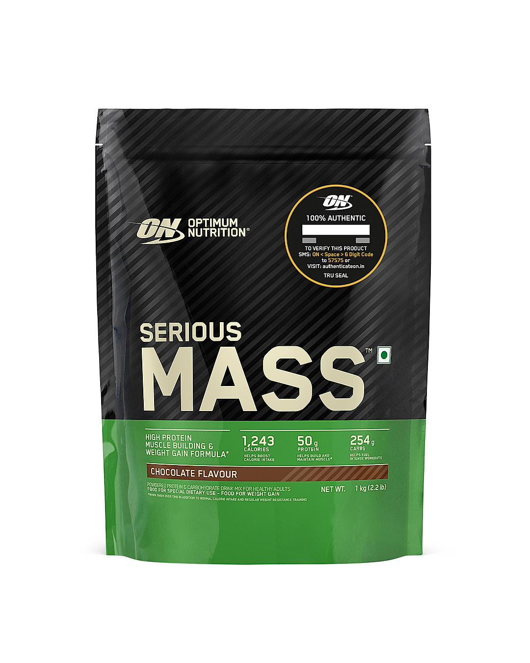Serious Mass Weight Gainer - Chocolate flavour - 1KG