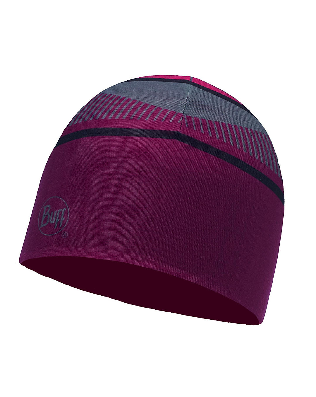 BUFF Unisex Red MICROFIBER REVERSIBLE HAT SLOPE MULTI- RED