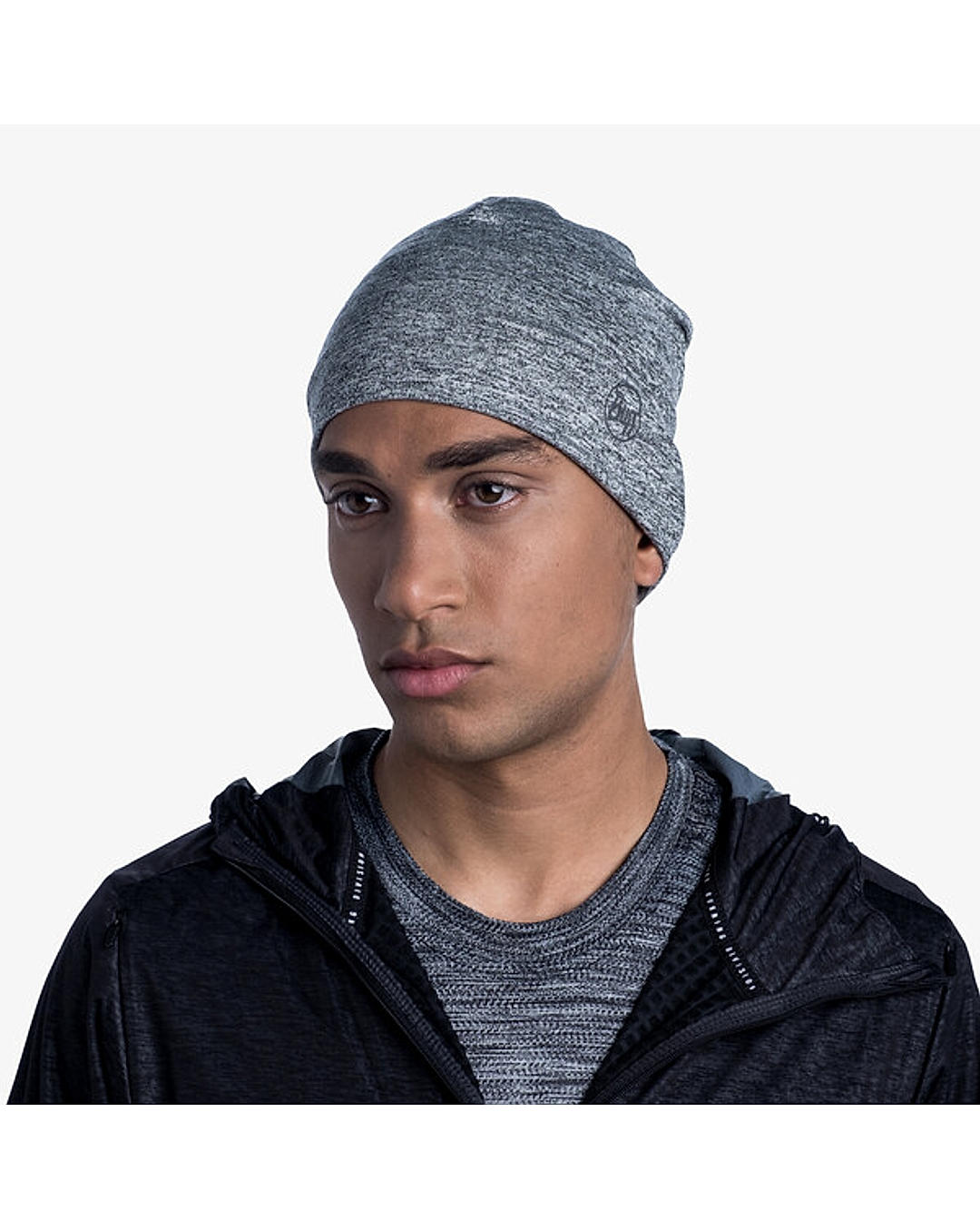 BUFF Unisex DRYFLX BEANIE SOLID LIGHT GRE Y