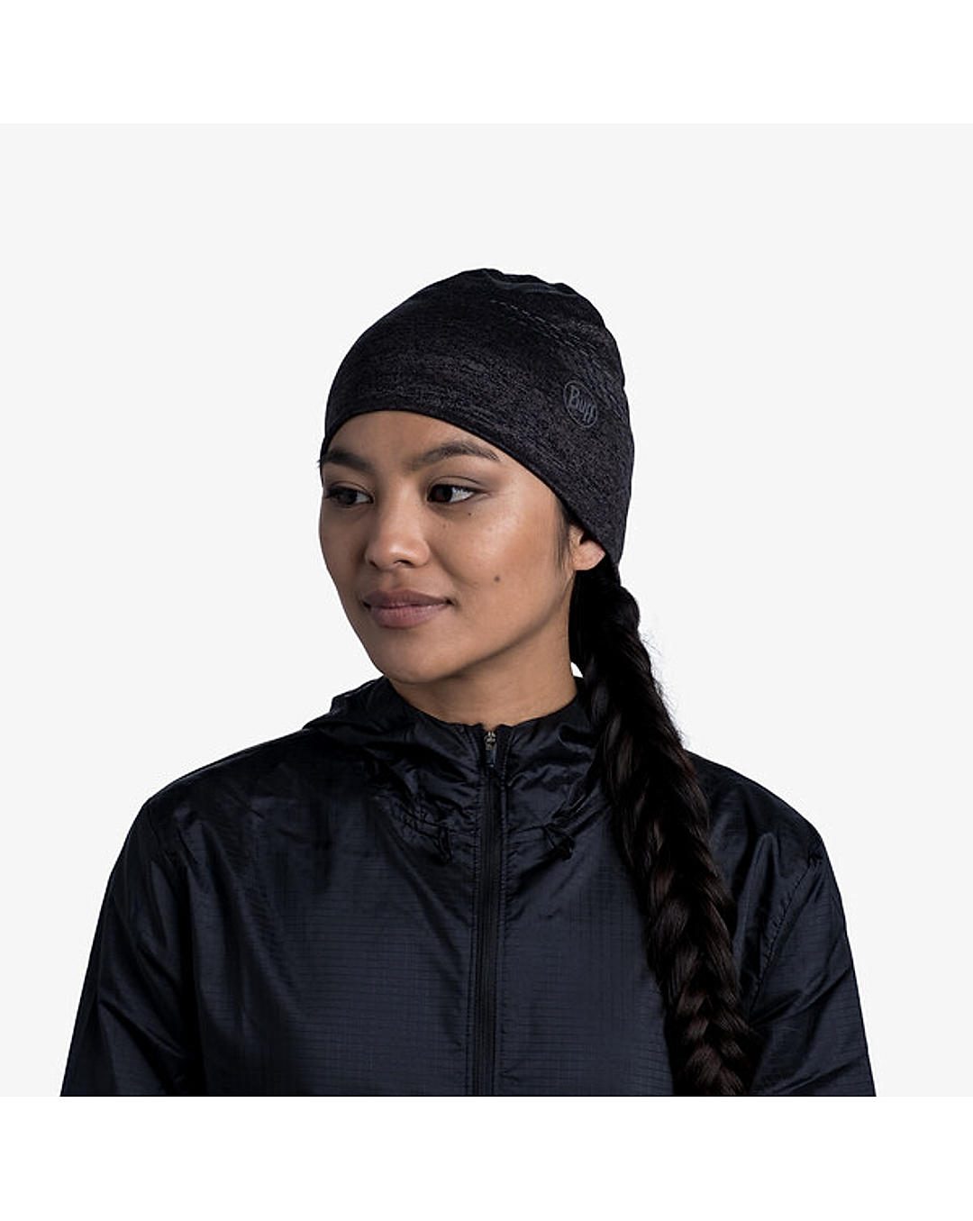 BUFF Unisex DRYFLX BEANIE SOLID BLACK
