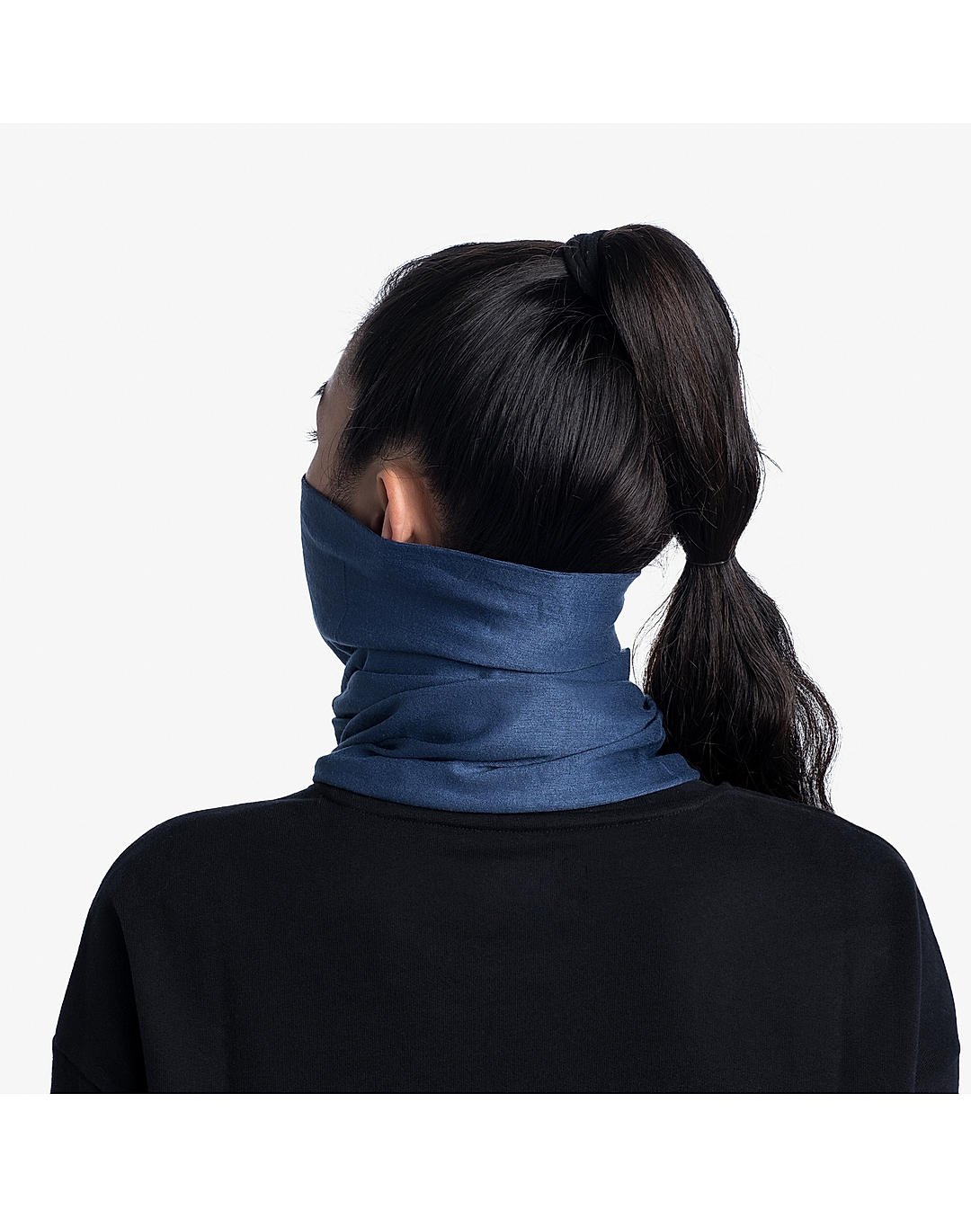 Buff Unisex Blue Thermonet Solid Ensign