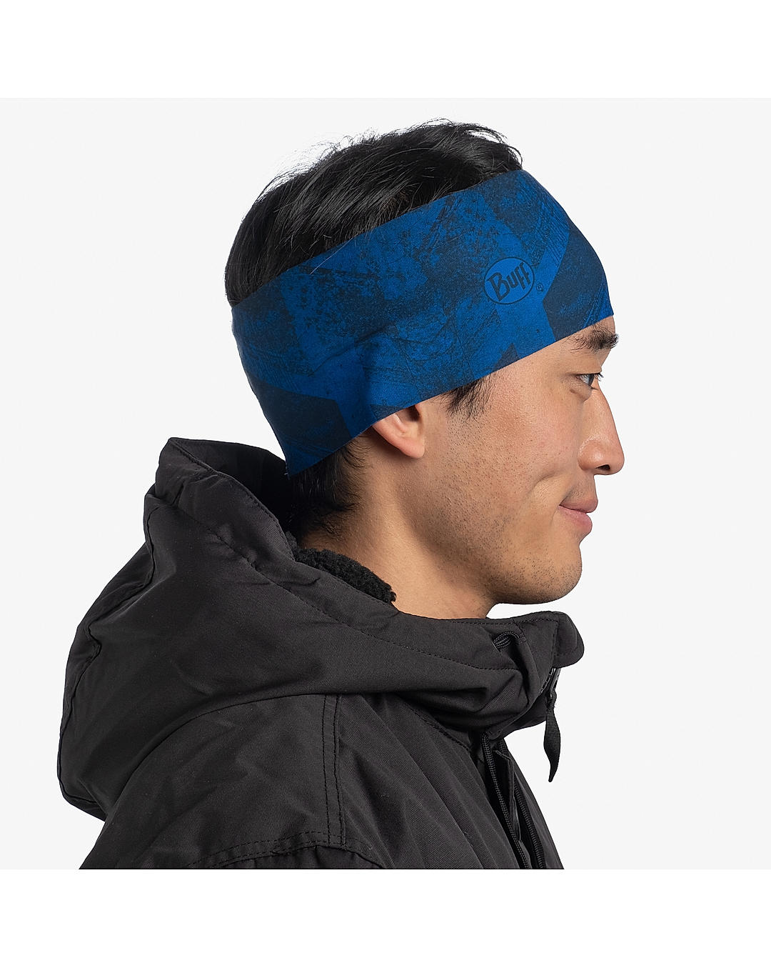 BUFF Unisex TECH HEADBAND CONCRETE BLUE