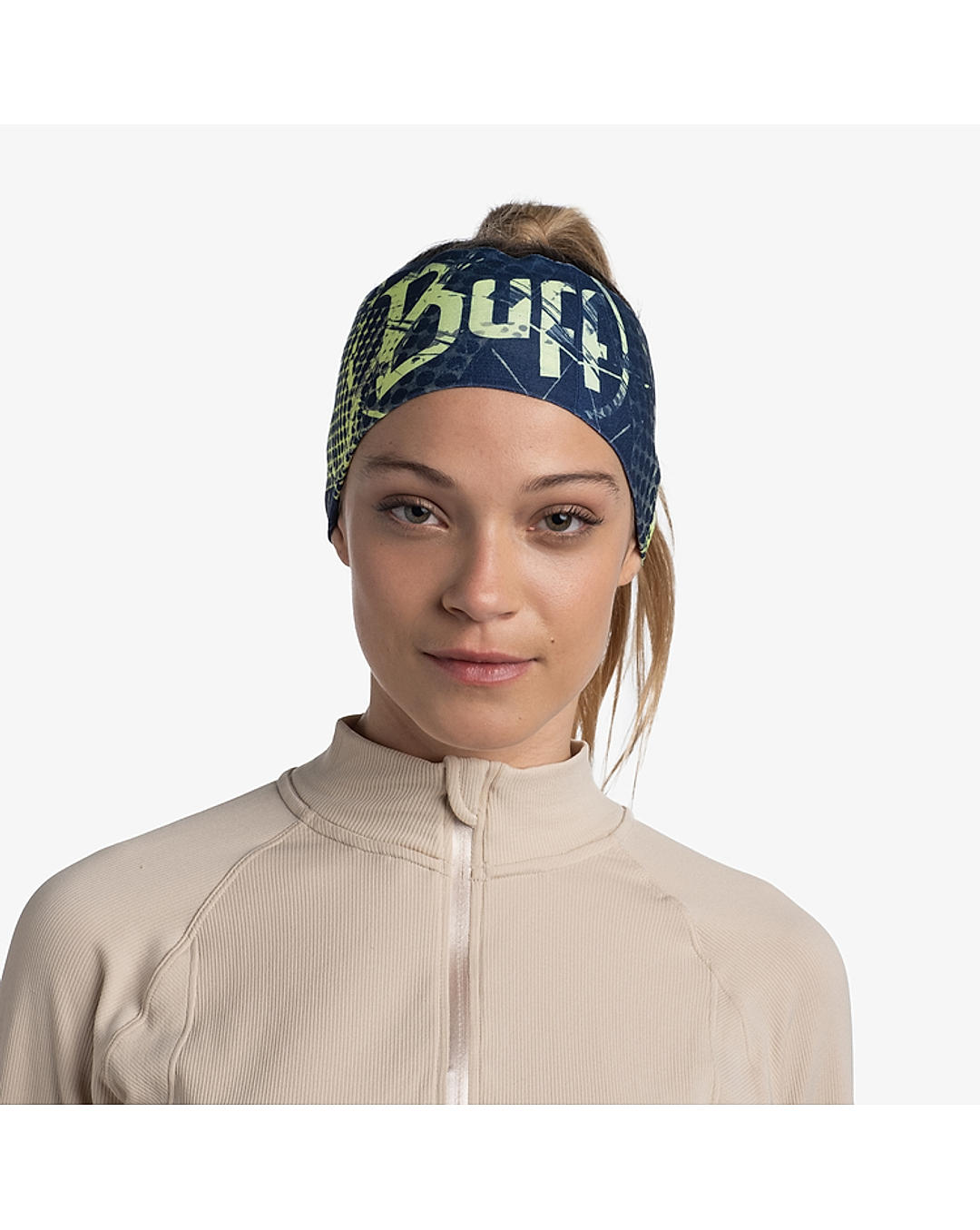BUFF Unisex Blue COOLNET UV HEADBAND HAVOC BLUE