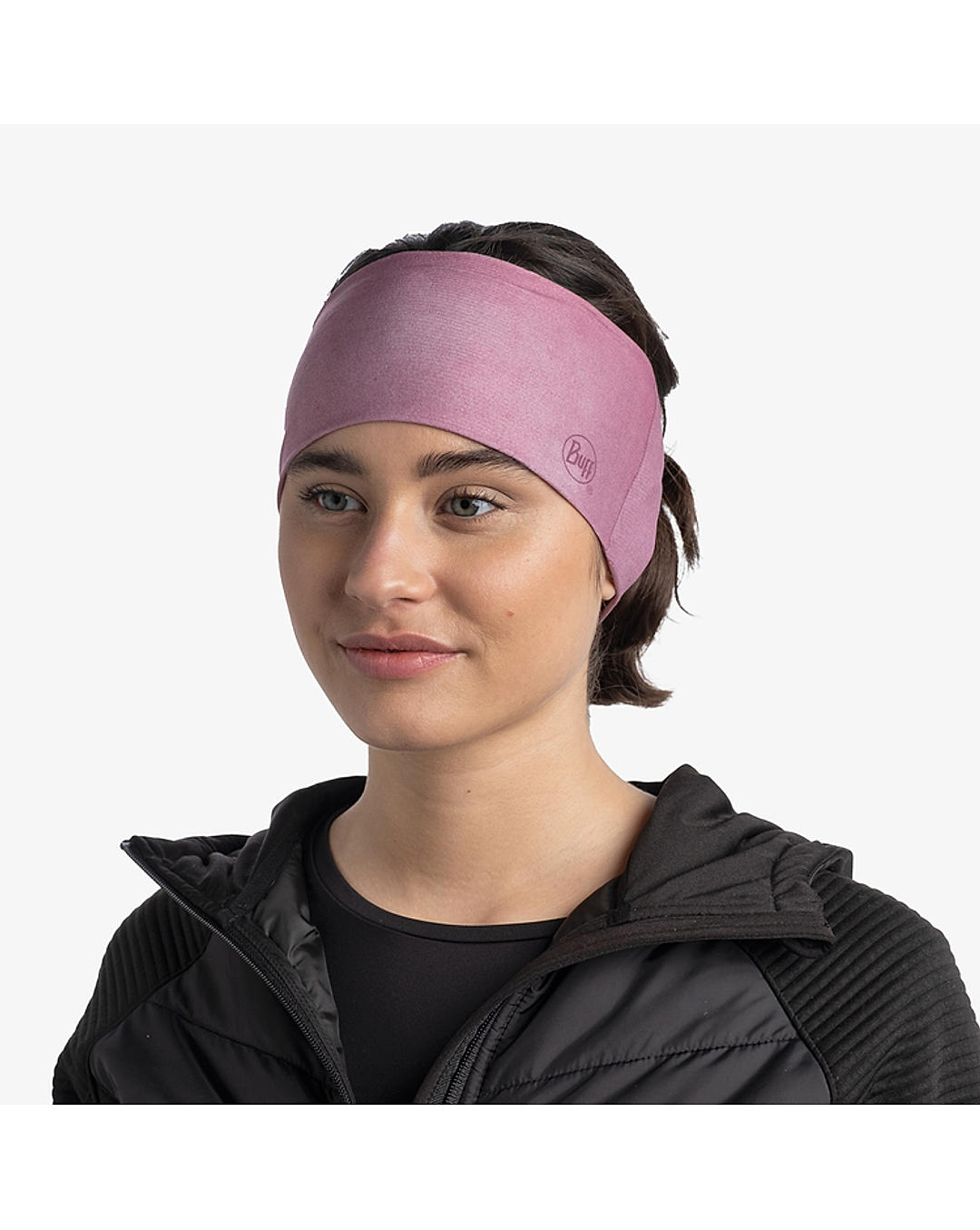BUFF Unisex Pink COOLNET UV WIDE HEADBAND TULIP PINK