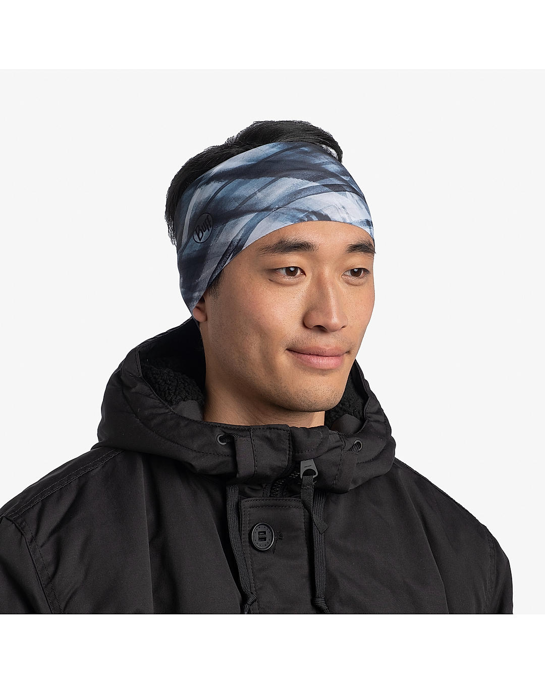 BUFF Unisex TECH HEADBAND WAYLY GREY