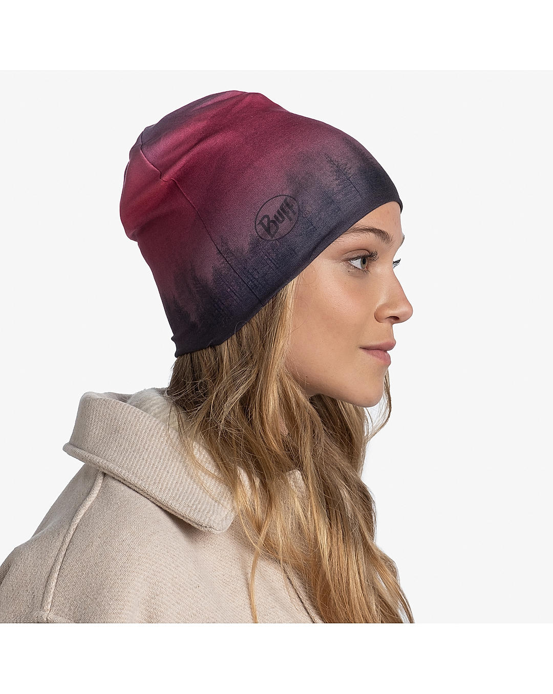 BUFF Unisex ECOSTRETCH BEANIE HAERA MAUVE