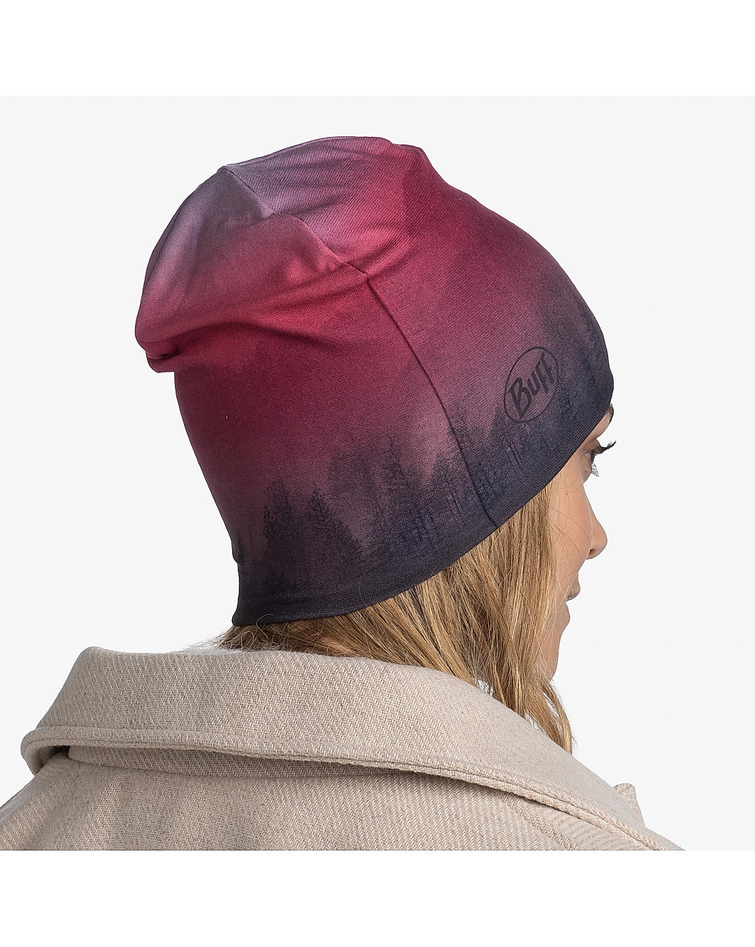 BUFF Unisex ECOSTRETCH BEANIE HAERA MAUVE