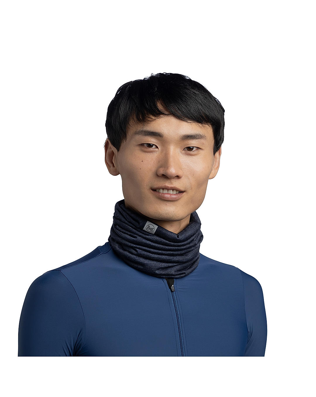 Buff Unisex Blue Merino Lightweight Solid Night