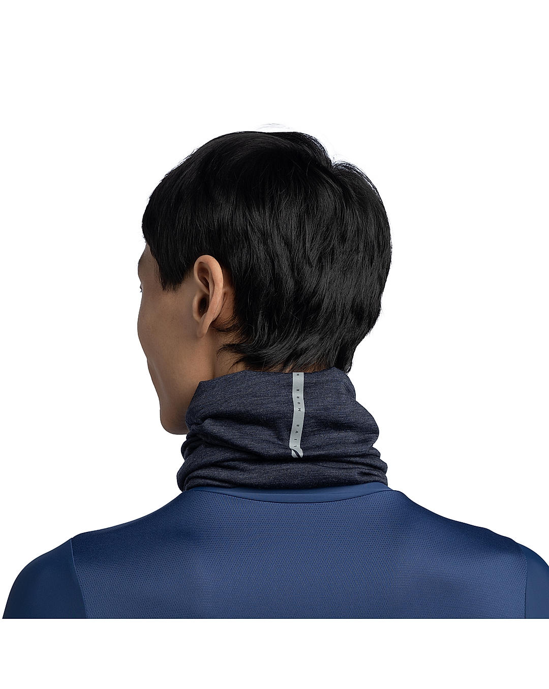Buff Unisex Blue Merino Lightweight Solid Night