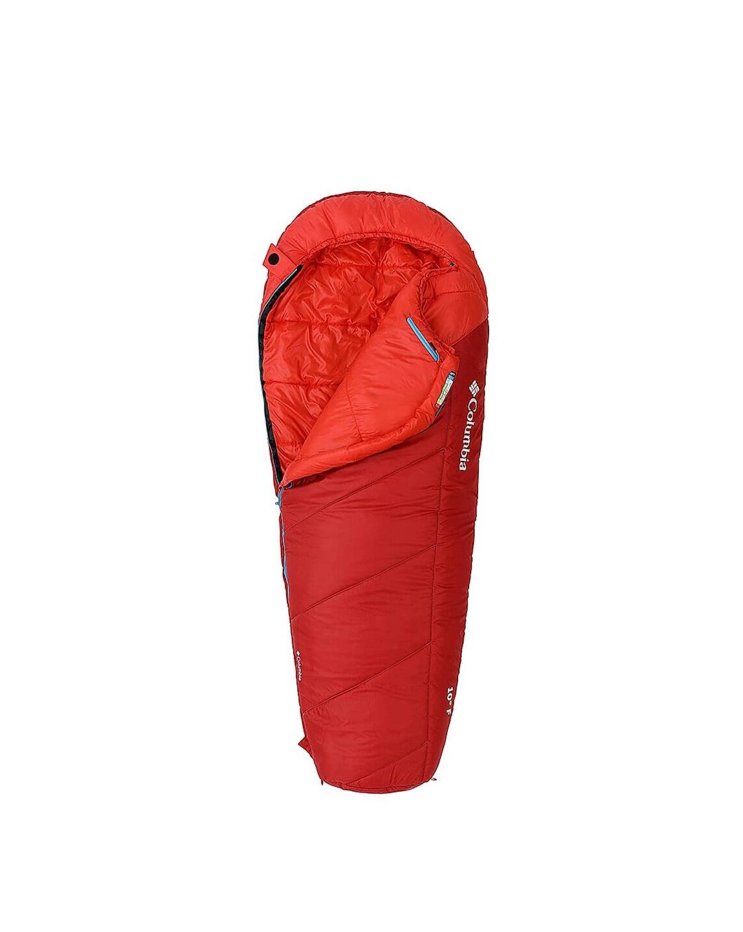 Columbia Unisex Black Mount Tabor 10F Mummy Sleeping Bag - Xl 