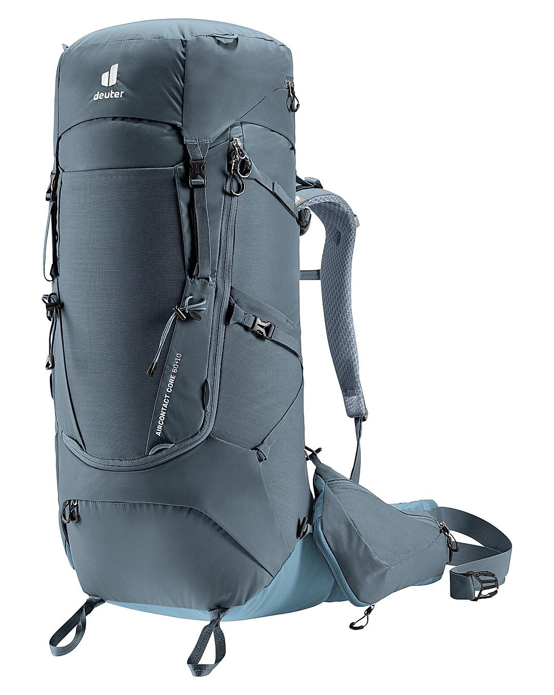 Deuter Unisex Black Aircontact Core 60+10 Hiking & Trekking Backpack