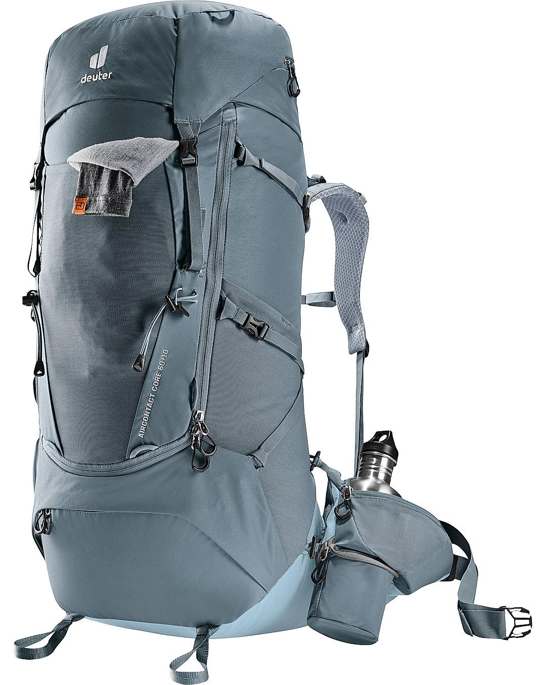 Deuter Unisex Black Aircontact Core 60+10 Hiking & Trekking Backpack