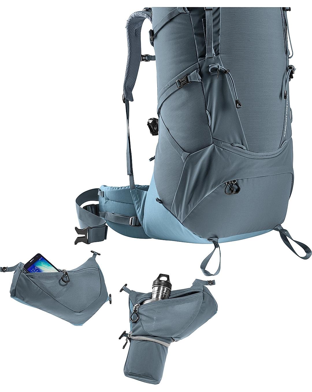Deuter Unisex Black Aircontact Core 60+10 Hiking & Trekking Backpack