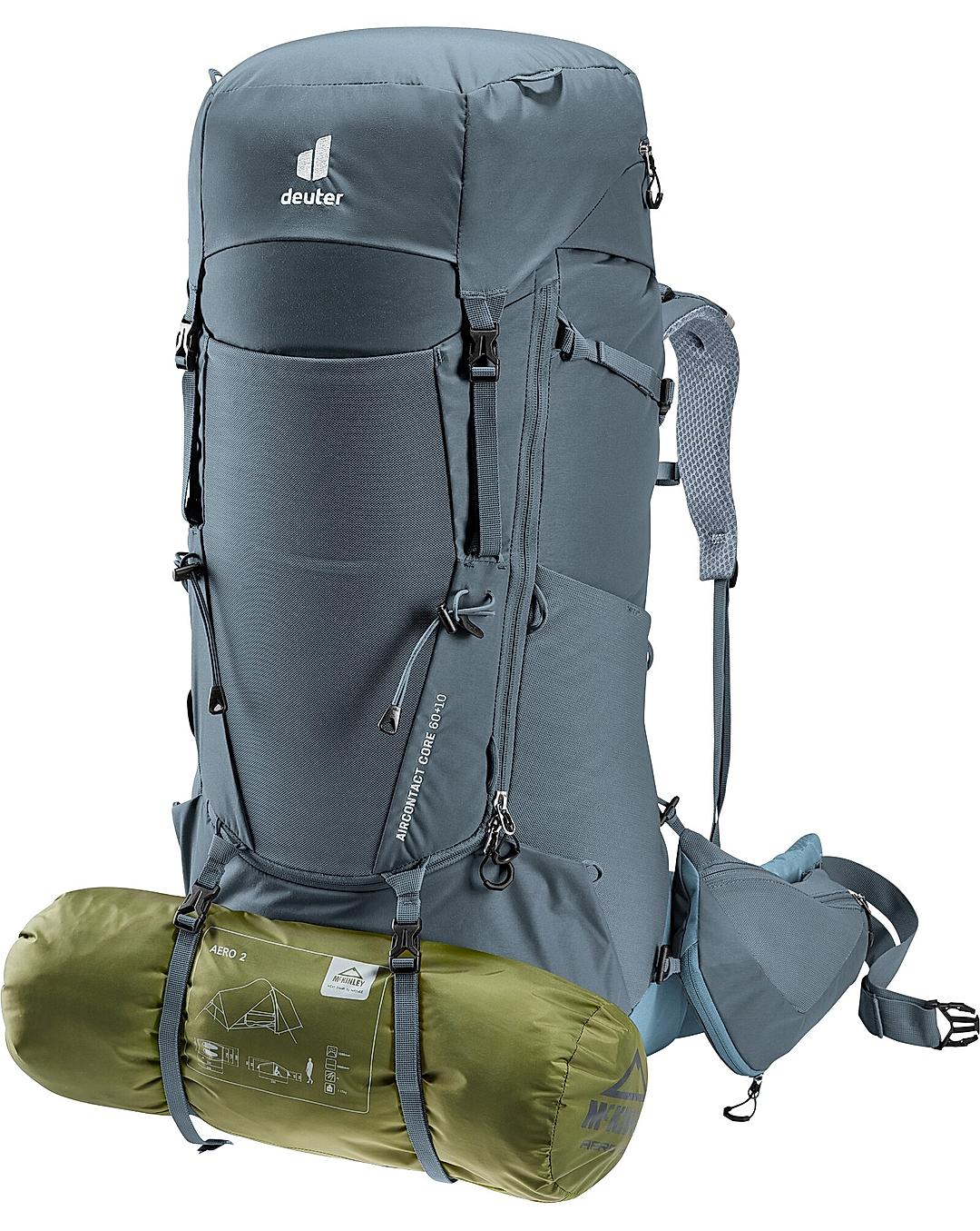 Deuter Unisex Black Aircontact Core 60+10 Hiking & Trekking Backpack