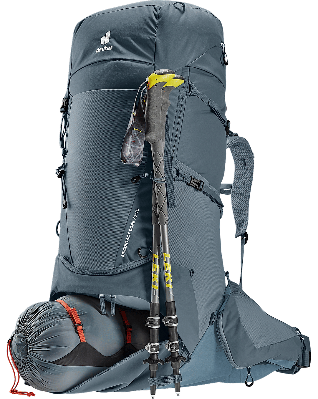 Deuter Unisex Black Aircontact Core 70+10 Hiking & Trekking Backpack