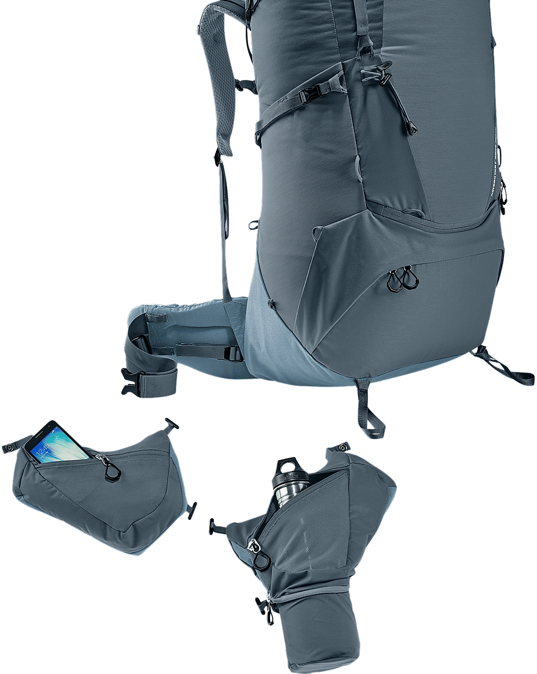 Deuter Unisex Black Aircontact Core 70+10 Hiking & Trekking Backpack