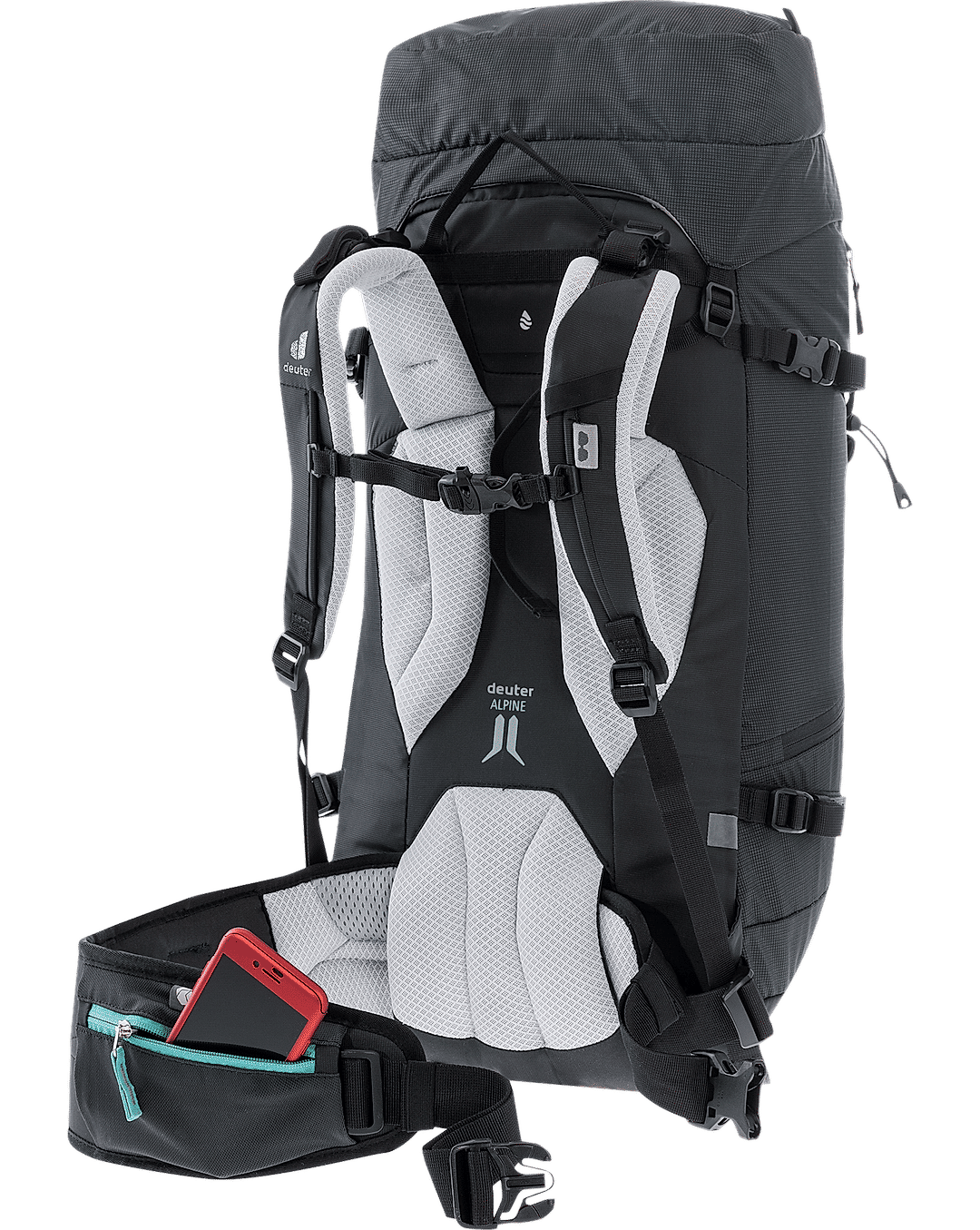 Deuter Unisex Black Guide 42+8 SL Backpack