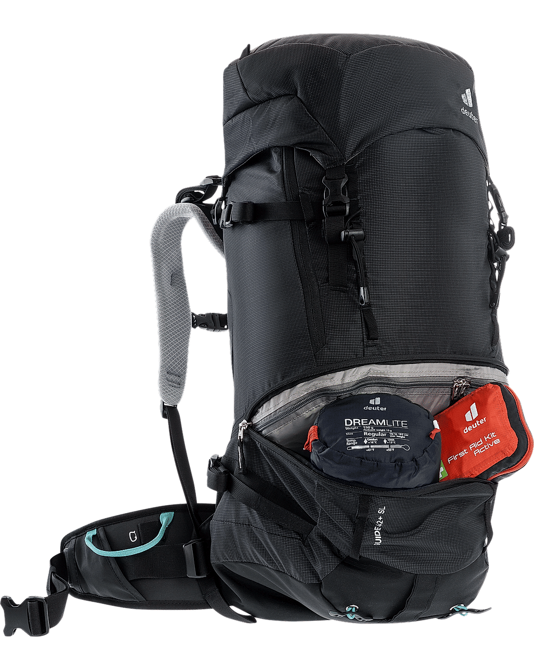 Buy Deuter Unisex Black Guide 42 8 Sl Online at Adventuras 505295