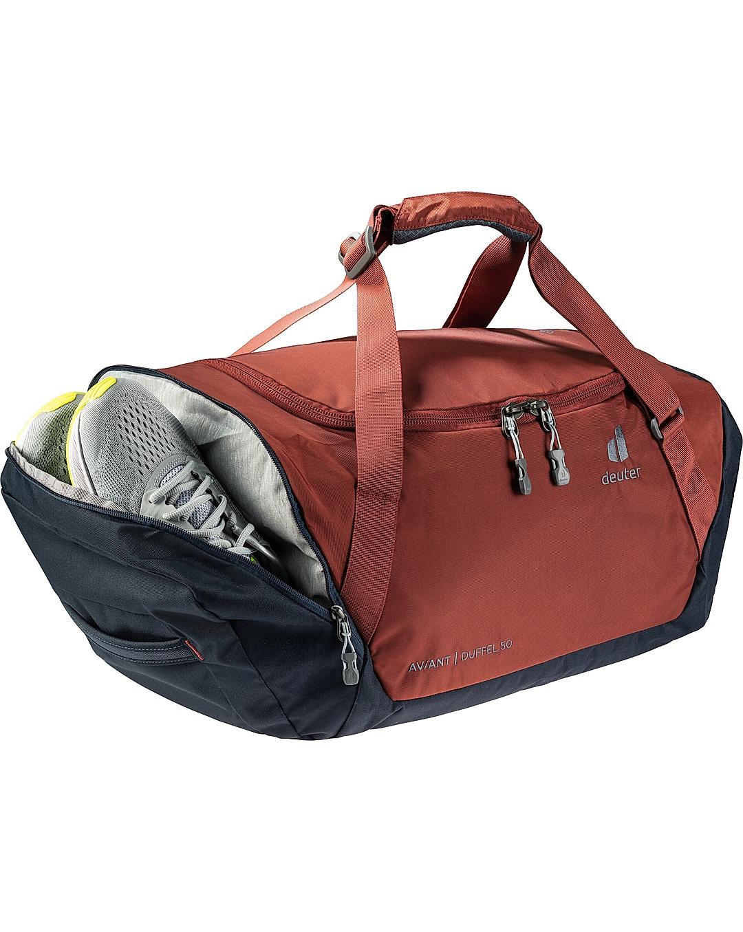 Deuter Unisex Red Aviant 50 Duffel Bag