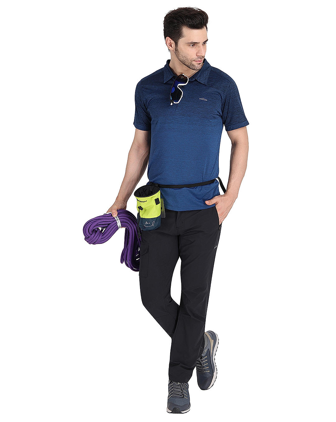 Adventuras Men Blue MONTANE POLO
