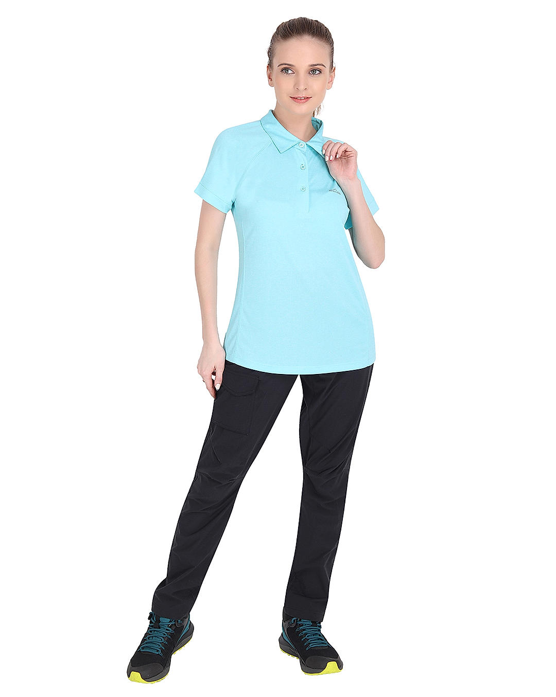 Adventuras Women Green SPUR POLO 